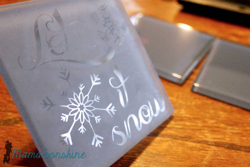 MSS_Etched Glass Tile Coasters