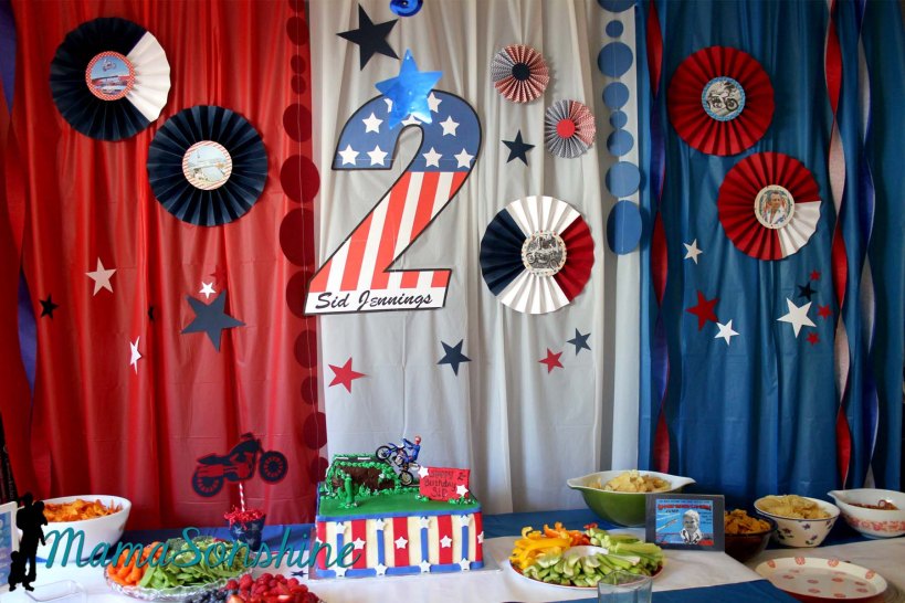 Evel Knievel Party Decorations